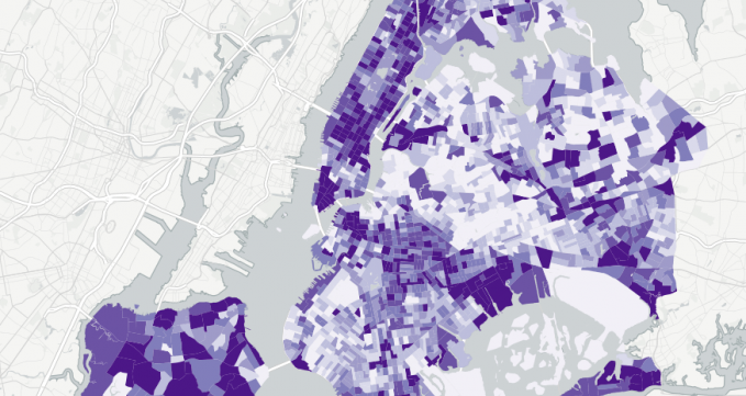 Access-A-Ride Activity by Census Block