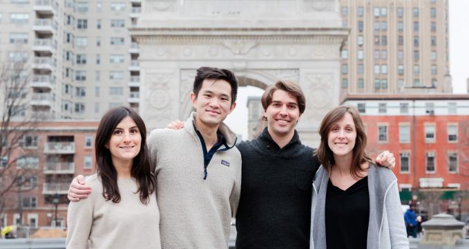 NIIF Students at Washington Square